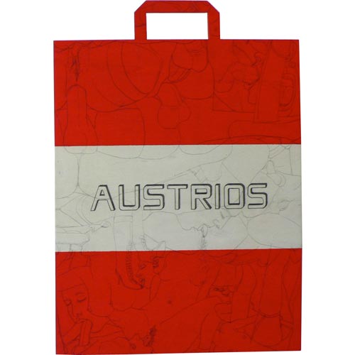 Flache Tasche -